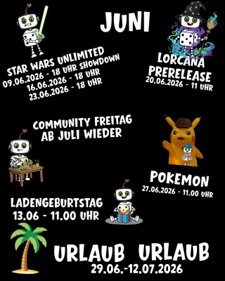 Unsere Events im Juni - Juni