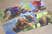 Boss Fighters QR Spielmatten (4 St&uuml;ck)
